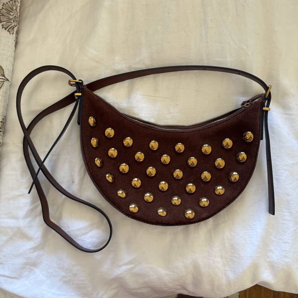 Madewell Brown Suede Crossbody